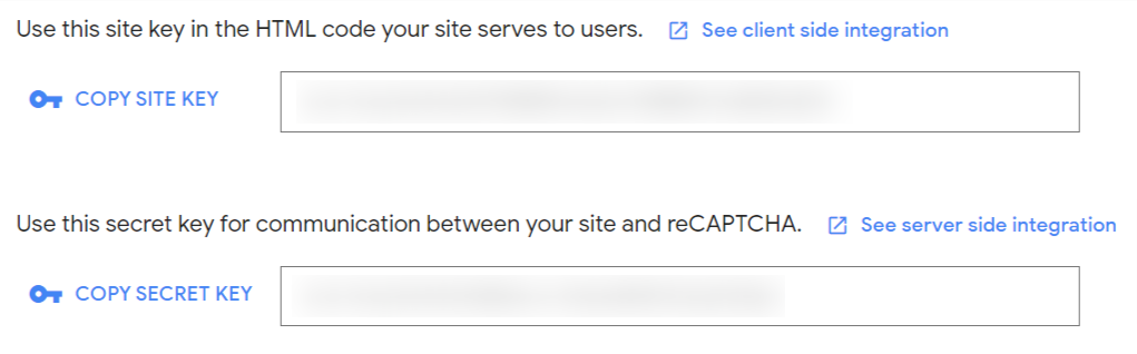 How to Enable Spam Protection and Security in SureCart Google reCaptcha site and secret key
