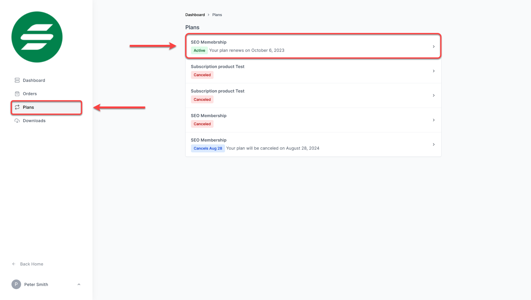 How Customers Can Upgrade/Downgrade a Subscription?