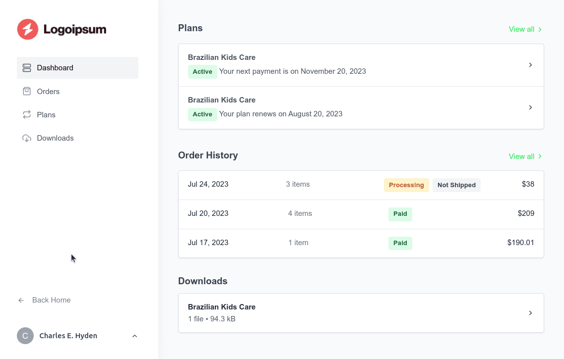 How Can Customers Access the Dashboard SureCart Customer Dashboard