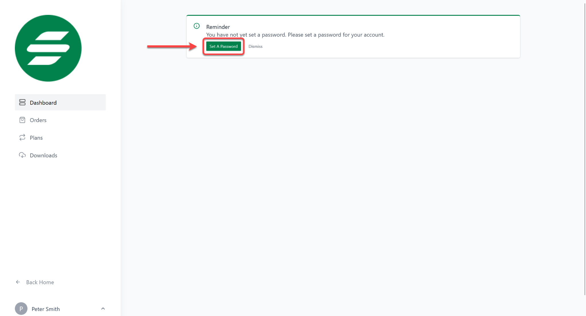 How Can Customers Access the Dashboard SureCart Set a password on SureCart Customer dashboard.