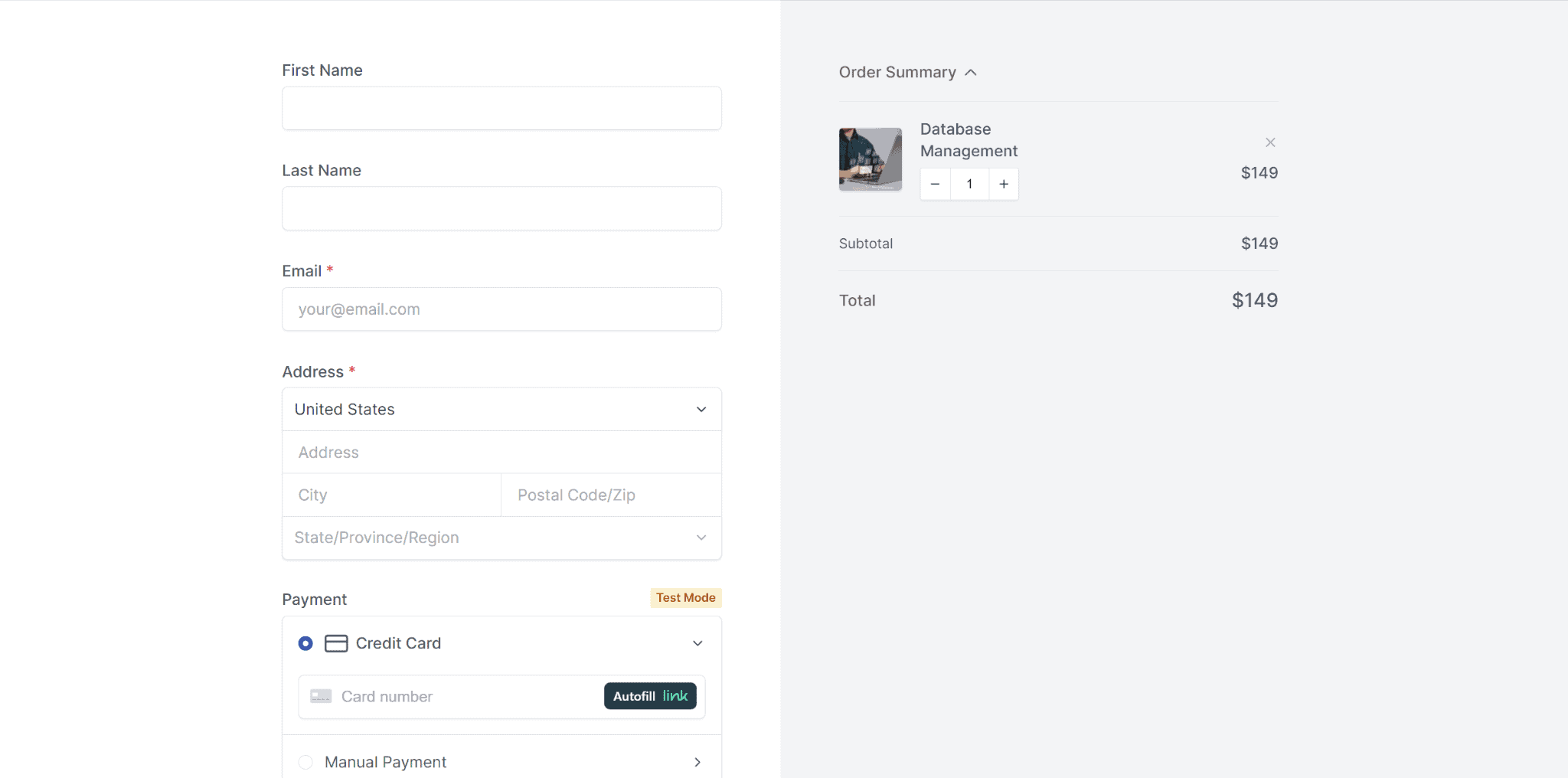 How to Remove Coupon Field From the Checkout Form SureCart Checkout form no coupon code