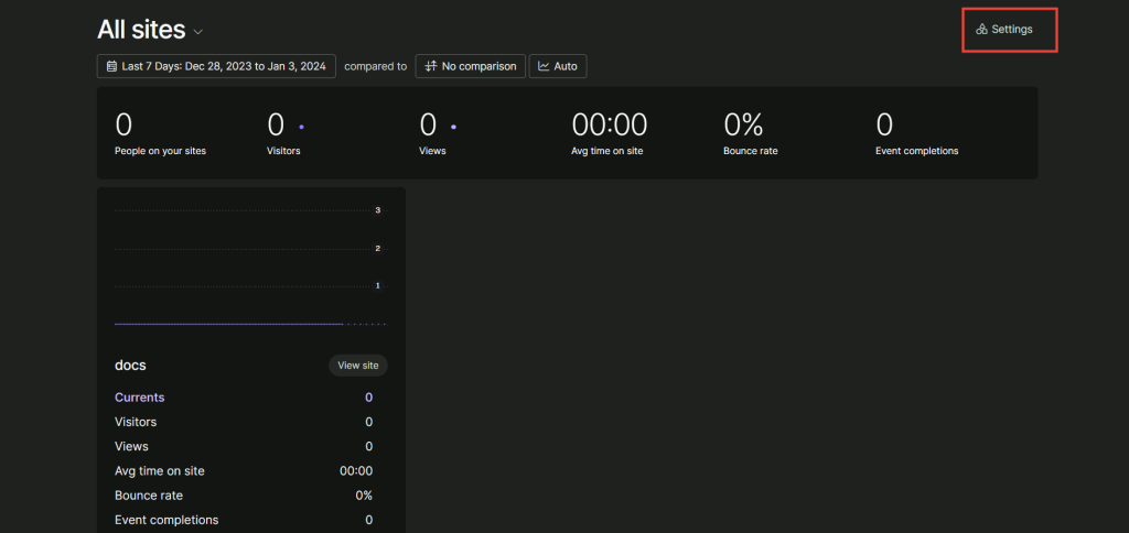 Fathom Analytics Integration Guide Fathom Settings