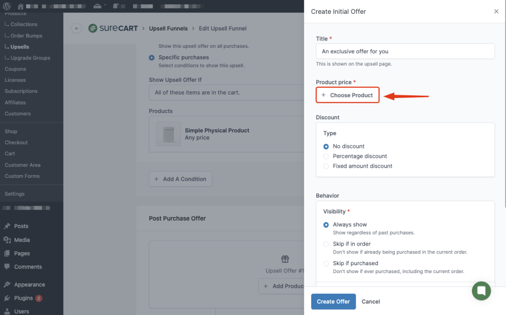 How to Enable Upsell Funnels in SureCart Image 129 1024x639