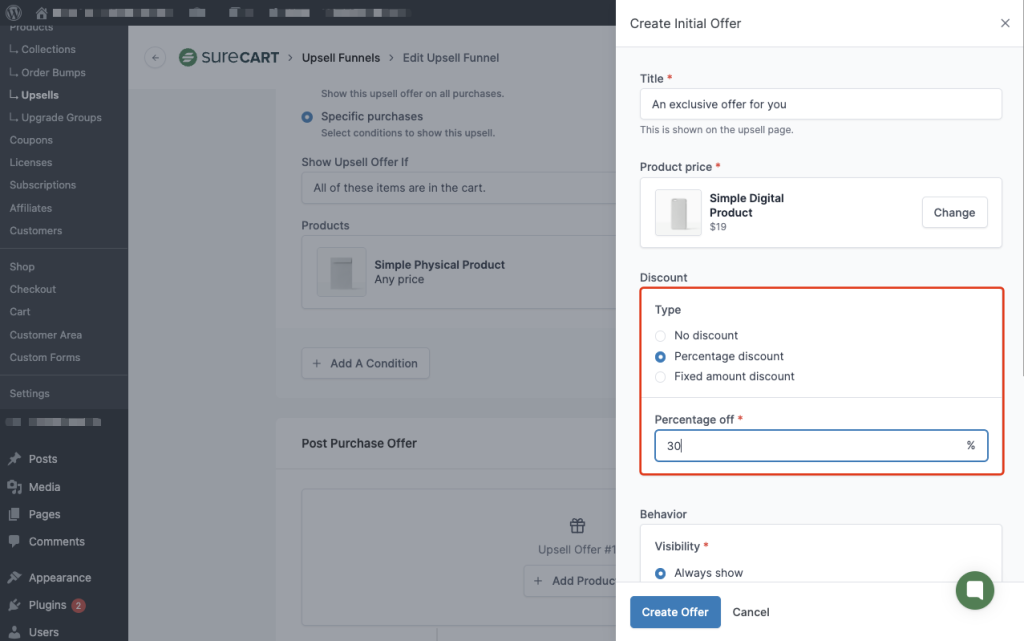 How to Enable Upsell Funnels in SureCart Image 130 1024x641