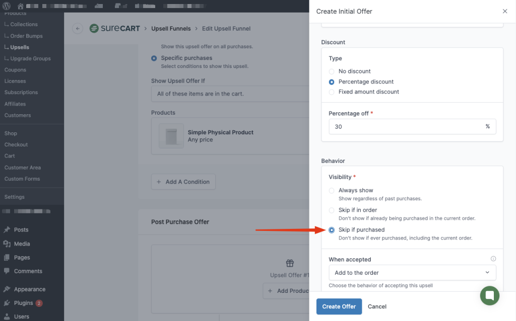 How to Enable Upsell Funnels in SureCart Image 132 1024x638