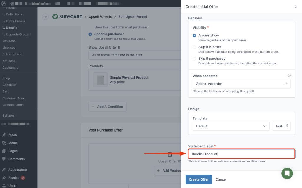 How to Enable Upsell Funnels in SureCart Image 134 1024x639