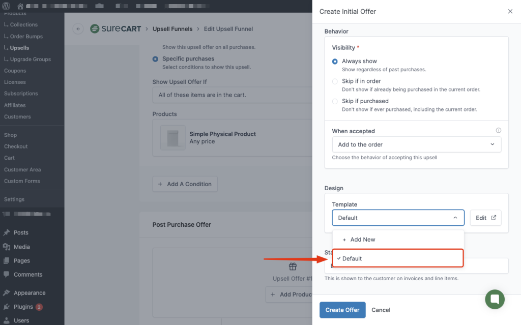 How to Enable Upsell Funnels in SureCart Image 135 1024x639