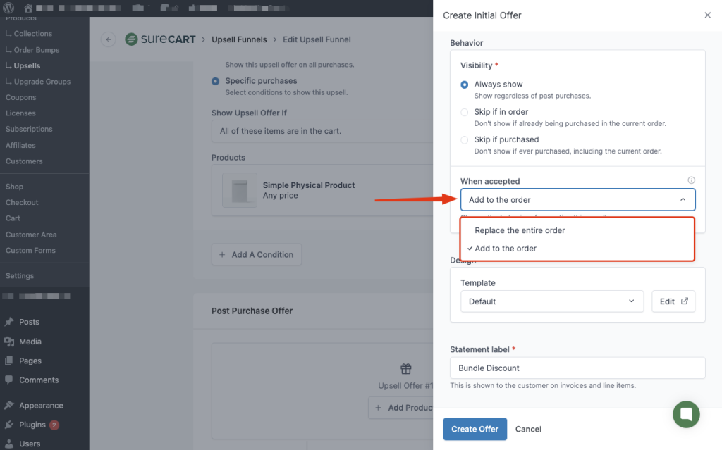 How to Enable Upsell Funnels in SureCart Image 137 1024x639