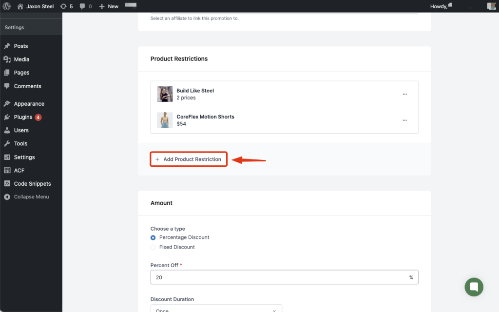 How to Create Affiliate Coupon Codes in SureCart Image 153 1024x640
