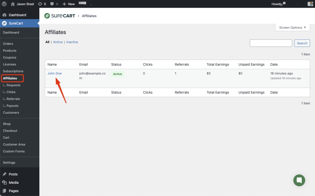 How to Create Affiliate Coupon Codes in SureCart Image 158 1024x640