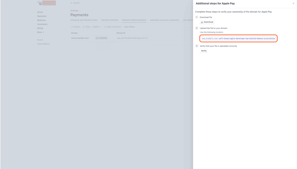 Setting Up Apple Pay on Your Stripe Account Image 52 1024x582