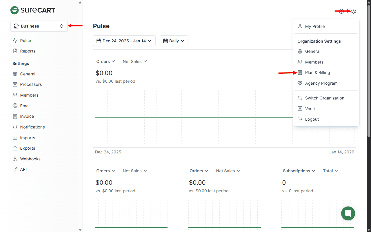 How to Download SureCart Purchase Invoice Image