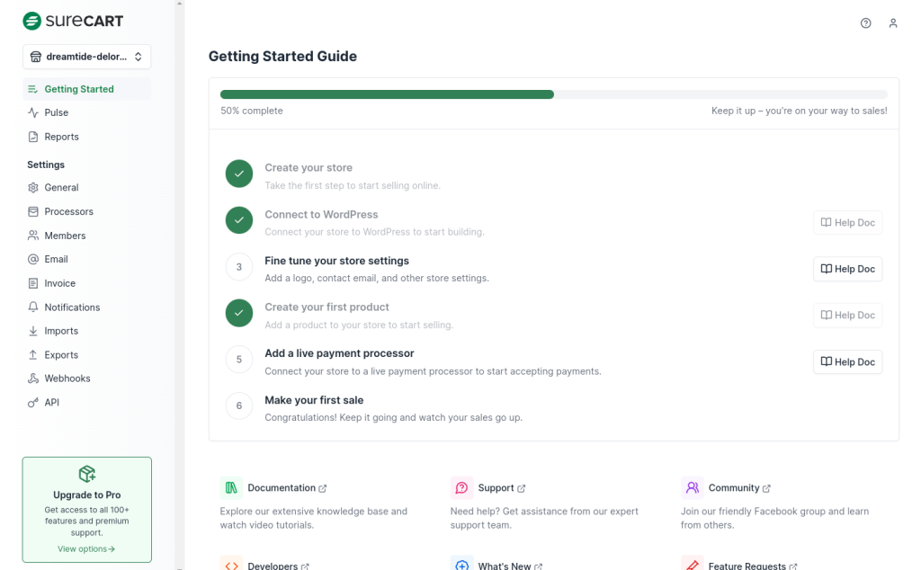 Getting Started with SureCart Image 43 1024x634