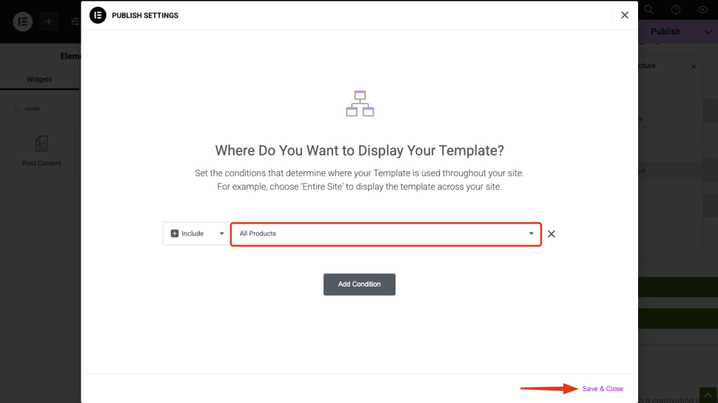 How to Create and Edit Product Content (Long Description) in Elementor Image 4 1024x575