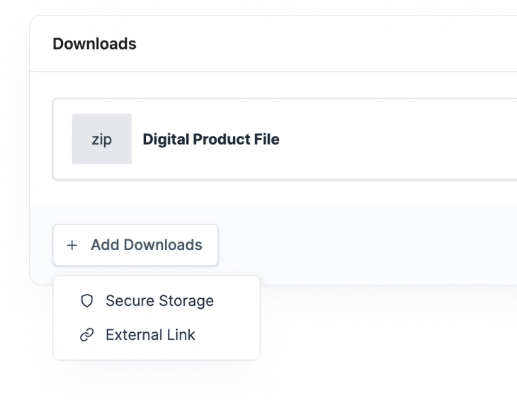 Digital File Delivery Grid Visual