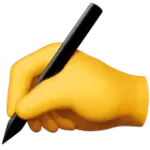 Writing Hand 150x150
