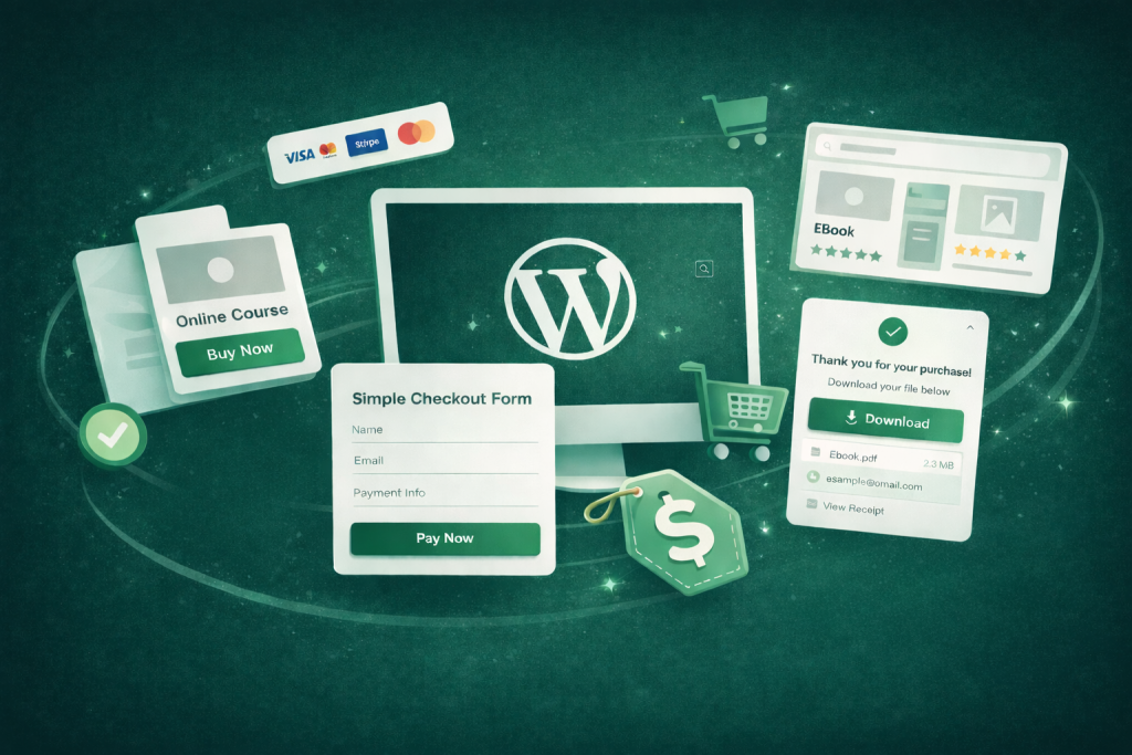 Sell on WordPress without WooCommerce
