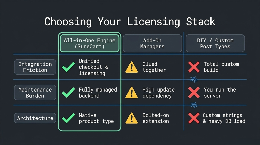 How to Sell Software Licenses Online with WordPress (The Right Way) Choosing The Right Software Licensing Solution For WordPress 1024x572