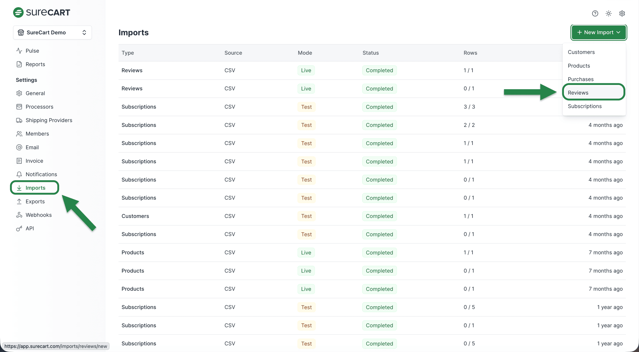 How to Import Reviews in SureCart Import Review 1 Scaled