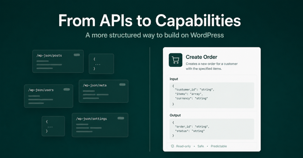 WordPress Abilities API + MCP The New Foundation for AI-Powered eCommerce