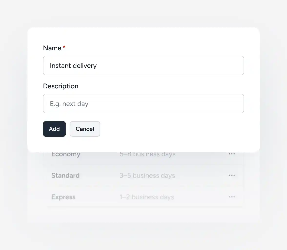 Shipping & Fulfillment Clear Checkout Choices
