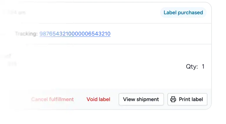 Shipping & Fulfillment Flexible Label Changes