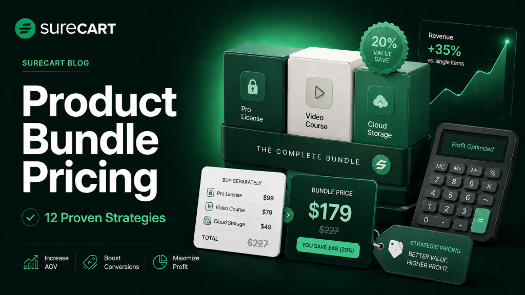 surecart product bundles pricing
