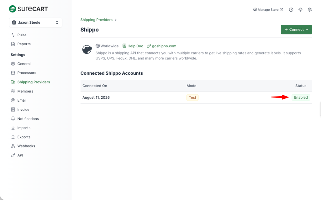 How to Set Up the Shippo Integration image